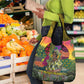 Wangari Maathai Grocery Bag Colorful Nature-Inspired Design Empowerment Quote African Print Environmental - African Pride