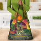 Wangari Maathai Grocery Bag Colorful Nature-Inspired Design Empowerment Quote African Print Environmental - African Pride