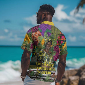 Wangari Maathai Hawaiian Shirt Colorful Nature-Inspired Design Empowerment Quote African Print Environmental - African Pride