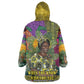 Wangari Maathai Kid Wearable Blanket Hoodie Colorful Nature-Inspired Design Empowerment Quote African Print Environmental - African Pride