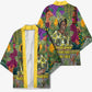 Wangari Maathai Kimono Colorful Nature-Inspired Design Empowerment Quote African Print Environmental - African Pride