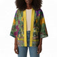 Wangari Maathai Kimono Colorful Nature-Inspired Design Empowerment Quote African Print Environmental - African Pride