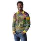 Wangari Maathai Long Sleeve Polo Shirt Colorful Nature-Inspired Design Empowerment Quote African Print Environmental - African Pride