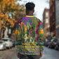 Wangari Maathai Long Sleeve Shirt Colorful Nature-Inspired Design Empowerment Quote African Print Environmental - African Pride