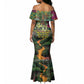 Wangari Maathai Mermaid Dress Colorful Nature-Inspired Design Empowerment Quote African Print Environmental - African Pride