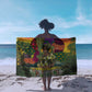 Wangari Maathai Sarong Colorful Nature-Inspired Design Empowerment Quote African Print Environmental - African Pride