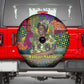 Wangari Maathai Spare Tire Cover Colorful Nature-Inspired Design Empowerment Quote African Print Environmental - African Pride