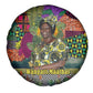 Wangari Maathai Spare Tire Cover Colorful Nature-Inspired Design Empowerment Quote African Print Environmental - African Pride
