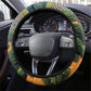 Wangari Maathai Steering Wheel Cover Colorful Nature-Inspired Design Empowerment Quote African Print Environmental - African Pride