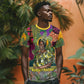 Wangari Maathai T shirt Colorful Nature-Inspired Design Empowerment Quote African Print Environmental - African Pride