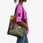 Wangari Maathai Tote Bag Colorful Nature-Inspired Design Empowerment Quote African Print Environmental - African Pride