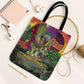 Wangari Maathai Tote Bag Colorful Nature-Inspired Design Empowerment Quote African Print Environmental - African Pride
