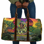 Wangari Maathai Travel Bag Colorful Nature-Inspired Design Empowerment Quote African Print Environmental - African Pride