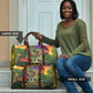 Wangari Maathai Travel Bag Colorful Nature-Inspired Design Empowerment Quote African Print Environmental - African Pride