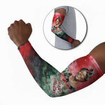 Wangari Maathai Arm Sleeves Kenyan Flag Watercolor Style - Environmental Quote Planting Trees Tribute Eco-Activism - African Pride