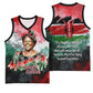 Wangari Maathai Basketball Jersey Kenyan Flag Watercolor Style - Environmental Quote Planting Trees Tribute Eco-Activism - African Pride