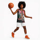 Wangari Maathai Basketball Jersey Kenyan Flag Watercolor Style - Environmental Quote Planting Trees Tribute Eco-Activism - African Pride