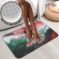 Wangari Maathai Bathroom Set Kenyan Flag Watercolor Style - Environmental Quote Planting Trees Tribute Eco-Activism - African Pride