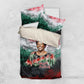 Wangari Maathai Bedding Set Kenyan Flag Watercolor Style - Environmental Quote Planting Trees Tribute Eco-Activism - African Pride