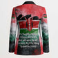 Wangari Maathai Blazer Kenyan Flag Watercolor Style - Environmental Quote Planting Trees Tribute Eco-Activism - African Pride