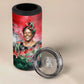 Wangari Maathai 4 in 1 Can Cooler Tumbler Kenyan Flag Watercolor Style - Environmental Quote Planting Trees Tribute Eco-Activism - African Pride