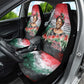 Wangari Maathai Car Seat Cover Kenyan Flag Watercolor Style - Environmental Quote Planting Trees Tribute Eco-Activism - African Pride