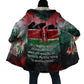 Wangari Maathai Cloak Kenyan Flag Watercolor Style - Environmental Quote Planting Trees Tribute Eco-Activism - African Pride