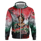 Wangari Maathai Hoodie Kenyan Flag Watercolor Style - Environmental Quote Planting Trees Tribute Eco-Activism - African Pride