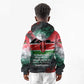 Wangari Maathai Kid Hoodie Kenyan Flag Watercolor Style - Environmental Quote Planting Trees Tribute Eco-Activism - African Pride