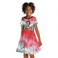 Wangari Maathai Kid Short Sleeve Dress Kenyan Flag Watercolor Style - Environmental Quote Planting Trees Tribute Eco-Activism - African Pride