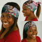 Wangari Maathai Neck Gaiter Kenyan Flag Watercolor Style - Environmental Quote Planting Trees Tribute Eco-Activism - African Pride