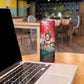 Wangari Maathai Skinny Tumbler Kenyan Flag Watercolor Style - Environmental Quote Planting Trees Tribute Eco-Activism - African Pride