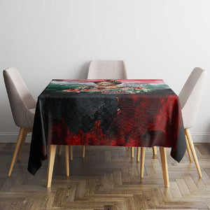 Wangari Maathai Tablecloth Kenyan Flag Watercolor Style - Environmental Quote Planting Trees Tribute Eco-Activism - African Pride