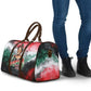 Wangari Maathai Travel Bag Kenyan Flag Watercolor Style - Environmental Quote Planting Trees Tribute Eco-Activism - African Pride