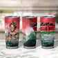 Wangari Maathai Tumbler Cup Kenyan Flag Watercolor Style - Environmental Quote Planting Trees Tribute Eco-Activism - African Pride