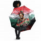 Wangari Maathai Umbrella Kenyan Flag Watercolor Style - Environmental Quote Planting Trees Tribute Eco-Activism - African Pride