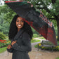 Wangari Maathai Umbrella Kenyan Flag Watercolor Style - Environmental Quote Planting Trees Tribute Eco-Activism - African Pride