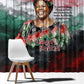 Wangari Maathai Window Curtain Kenyan Flag Watercolor Style - Environmental Quote Planting Trees Tribute Eco-Activism - African Pride
