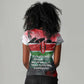 Wangari Maathai Women V-Neck T-Shirt Kenyan Flag Watercolor Style - Environmental Quote Planting Trees Tribute Eco-Activism - African Pride