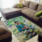 Wangari Maathai Area Rug Hummingbird Quote Tree Planting Theme Environmental Justice Tribute - African Pride