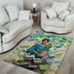 Wangari Maathai Area Rug Hummingbird Quote Tree Planting Theme Environmental Justice Tribute - African Pride