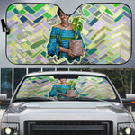 Wangari Maathai Auto Sun Shade Hummingbird Quote Tree Planting Theme Environmental Justice Tribute - African Pride