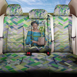 Wangari Maathai Back Car Seat Cover Hummingbird Quote Tree Planting Theme Environmental Justice Tribute - African Pride