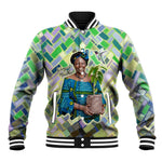 Wangari Maathai Baseball Jacket Hummingbird Quote Tree Planting Theme Environmental Justice Tribute - African Pride