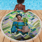 Wangari Maathai Beach Blanket Hummingbird Quote Tree Planting Theme Environmental Justice Tribute - African Pride