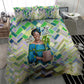 Wangari Maathai Bedding Set Hummingbird Quote Tree Planting Theme Environmental Justice Tribute - African Pride
