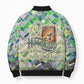 Wangari Maathai Bomber Puffer Jacket Hummingbird Quote Tree Planting Theme Environmental Justice Tribute - African Pride