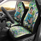 Wangari Maathai Car Seat Cover Hummingbird Quote Tree Planting Theme Environmental Justice Tribute - African Pride