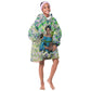 Wangari Maathai Kid Wearable Blanket Hoodie Hummingbird Quote Tree Planting Theme Environmental Justice Tribute - African Pride