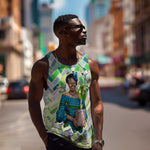 Wangari Maathai Men Tank Top Hummingbird Quote Tree Planting Theme Environmental Justice Tribute - African Pride